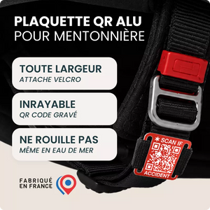 Bague Alu pour mentonnière