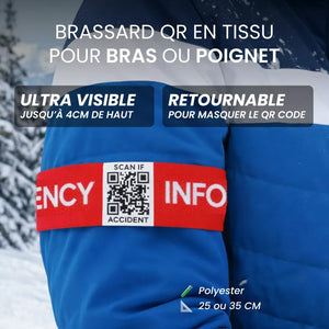 Brassard Stretch Réversible