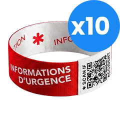 10 bracelets stretch