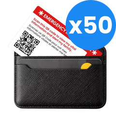 50 cartes PVC