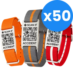 50 bracelets NATO