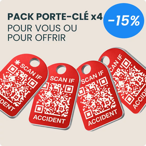 Pack Porte-clés x4