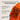 Bracelet orange en silicone avec QR code gravé au laser pour identification en cas d'accident